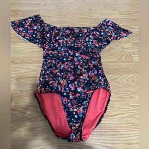 Lauren Ralph Lauren One piece Ruffle Swimsuit